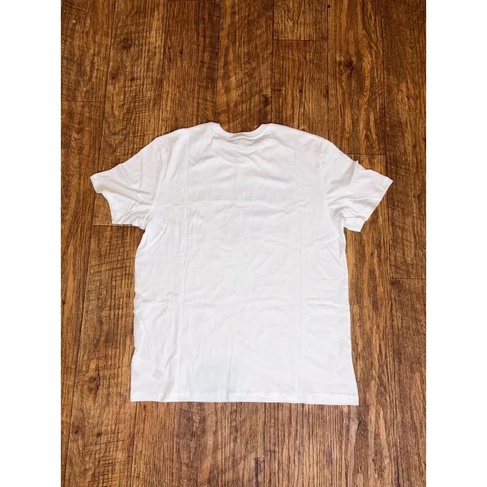 True Religion World Tour Buddha Graphic T-Shirt White Men's 2XL